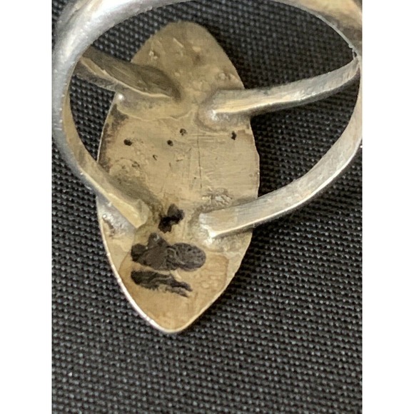 Native American Ring Sterling Silver Size 6 - Picture 5 of 8